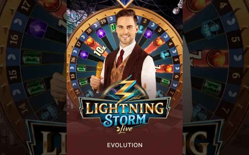 Siente la emoción de Lightning Storm Live y gana en 1Win.