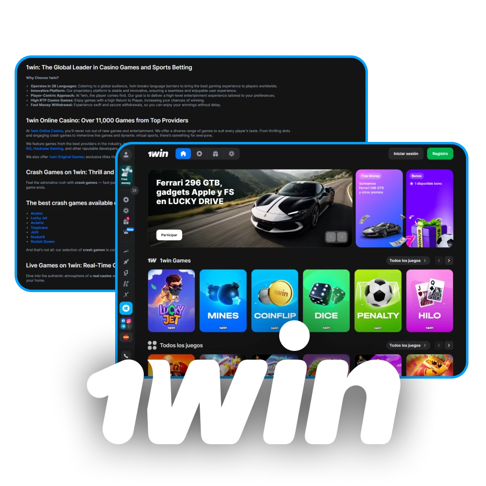 Aprende más sobre la empresa 1Win.