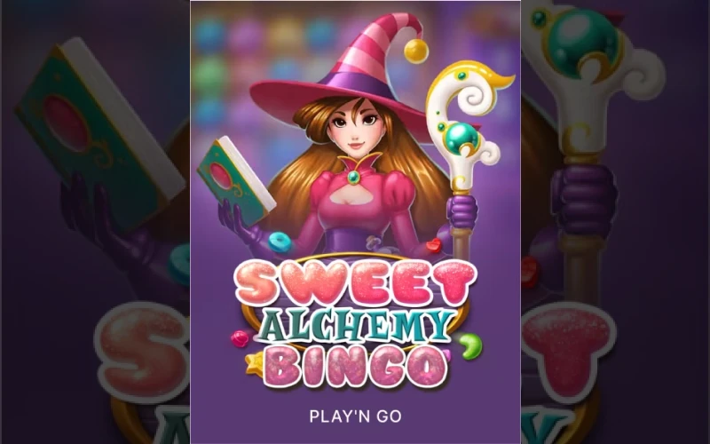 Prueba tu suerte con Sweet Alchemy Bingo en 1Win.